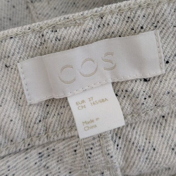 COS Speckled Straight-leg Jeans - Picture 11 of 12